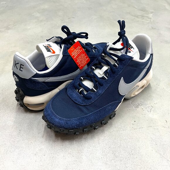 Nike Air Max Waffle Racers Sp Men's Navy Silver IB3656 400 - New - Picture 1 of 6